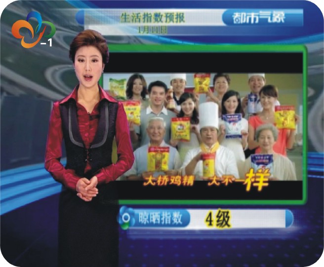 武汉电视台天气预报广告